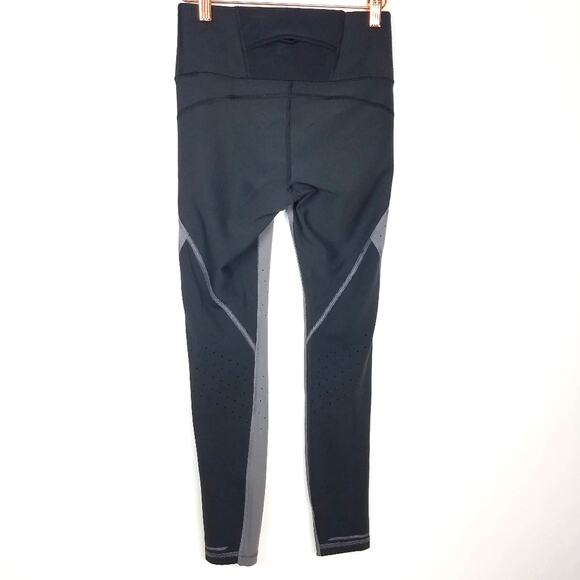 Athleta Gray Leggings Yoga Pants Black Athletic Pants XS - Picture 4 of 12
